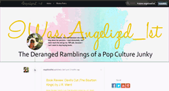 Desktop Screenshot of angelized1st.tumblr.com