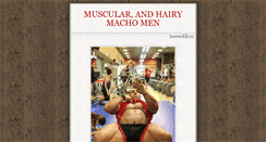 Desktop Screenshot of muscularandhairymachomen.tumblr.com