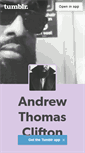 Mobile Screenshot of andrewclifton.tumblr.com