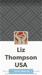 Mobile Screenshot of lizthompsonusa.tumblr.com