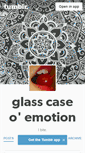 Mobile Screenshot of glasscaseofemotion.tumblr.com