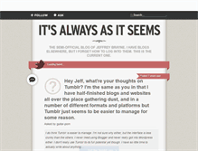 Tablet Screenshot of jeffreybrayne.tumblr.com