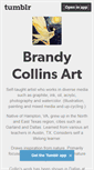 Mobile Screenshot of brandycollinsart.tumblr.com