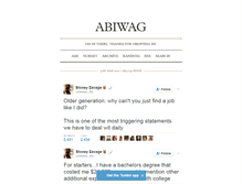 Tablet Screenshot of abiwag.tumblr.com
