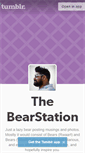 Mobile Screenshot of bearstation.tumblr.com