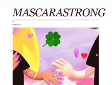 Tablet Screenshot of mascarasstrong.tumblr.com