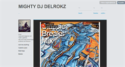 Desktop Screenshot of mightydjdelrokz.tumblr.com