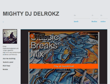 Tablet Screenshot of mightydjdelrokz.tumblr.com