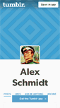 Mobile Screenshot of alexschmidt.tumblr.com