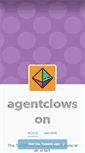 Mobile Screenshot of agentclowson.tumblr.com