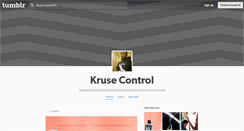 Desktop Screenshot of kruse318.tumblr.com
