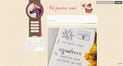 Desktop Screenshot of foi-preciso-vocee.tumblr.com