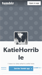 Mobile Screenshot of katiehorrible.tumblr.com