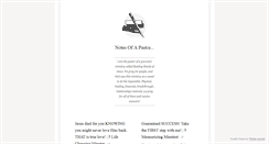 Desktop Screenshot of notesofapastor.tumblr.com