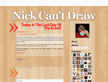 Tablet Screenshot of nickcantdraw.tumblr.com