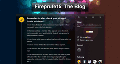 Desktop Screenshot of fireprufe15.tumblr.com