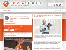 Tablet Screenshot of disruptomatic.tumblr.com