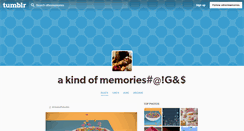 Desktop Screenshot of othermemories.tumblr.com