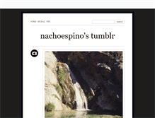 Tablet Screenshot of nachoespino.tumblr.com