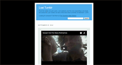 Desktop Screenshot of lostlunch.tumblr.com