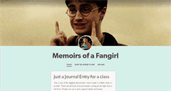 Desktop Screenshot of fangirlmemoirs.tumblr.com