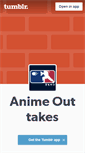 Mobile Screenshot of animeoutakes.tumblr.com