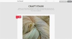 Desktop Screenshot of craftstash.tumblr.com