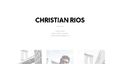 Desktop Screenshot of christianrios.tumblr.com