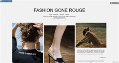 Desktop Screenshot of fashiion-gone-rouge.tumblr.com