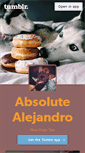 Mobile Screenshot of absolutealejandro.tumblr.com