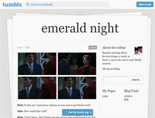 Tablet Screenshot of emeraldnight.tumblr.com