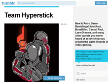 Tablet Screenshot of hyperstick.tumblr.com