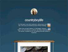 Tablet Screenshot of countryboylife.tumblr.com