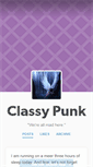 Mobile Screenshot of classypunk.tumblr.com
