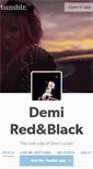 Mobile Screenshot of demiredandblack.tumblr.com