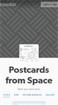 Mobile Screenshot of postcardsfromspace.tumblr.com