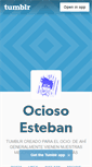 Mobile Screenshot of ocioso-esteban.tumblr.com