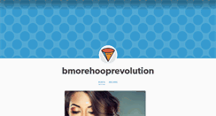 Desktop Screenshot of bmorehooprevolution.tumblr.com
