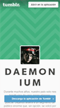 Mobile Screenshot of daemonium.tumblr.com