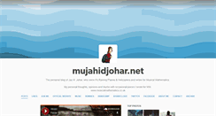 Desktop Screenshot of mujahidjohar.tumblr.com