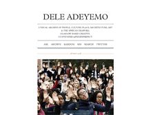 Tablet Screenshot of dele-adeyemo.tumblr.com