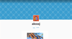 Desktop Screenshot of alexej.tumblr.com