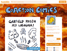 Tablet Screenshot of coactioncomics.tumblr.com