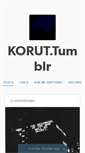 Mobile Screenshot of korut.tumblr.com