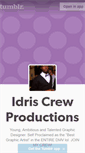 Mobile Screenshot of idriscrew.tumblr.com