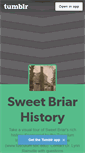 Mobile Screenshot of briarhistory.tumblr.com