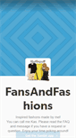 Mobile Screenshot of fansandfashions.tumblr.com