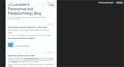 Desktop Screenshot of parapsychologist.tumblr.com