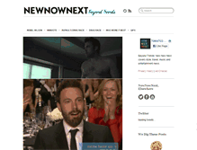 Tablet Screenshot of newnownext.tumblr.com