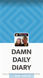 Mobile Screenshot of damndailydiary.tumblr.com